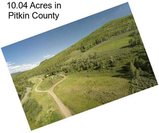 10.04 Acres in Pitkin County