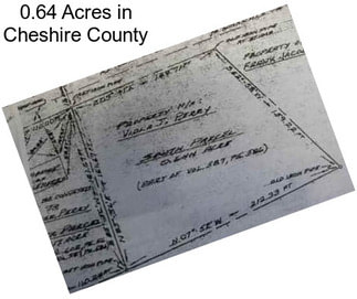 0.64 Acres in Cheshire County