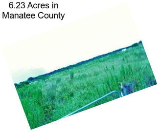 6.23 Acres in Manatee County