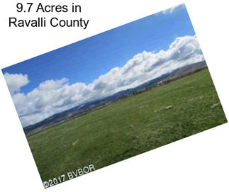 9.7 Acres in Ravalli County