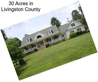 30 Acres in Livingston County