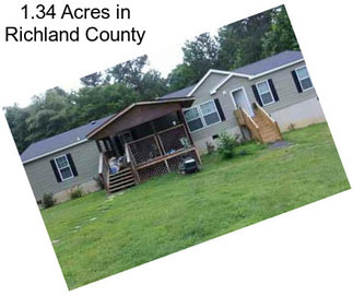 1.34 Acres in Richland County