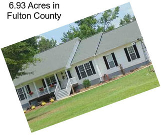 6.93 Acres in Fulton County