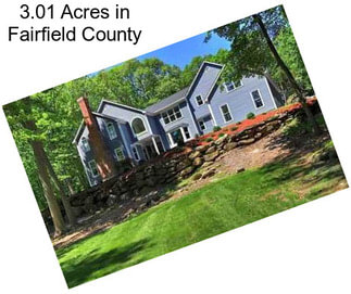 3.01 Acres in Fairfield County
