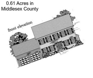 0.61 Acres in Middlesex County