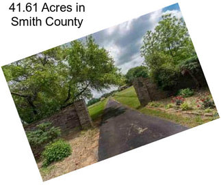 41.61 Acres in Smith County