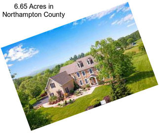 6.65 Acres in Northampton County
