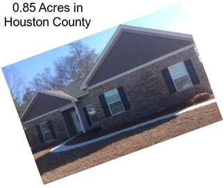 0.85 Acres in Houston County
