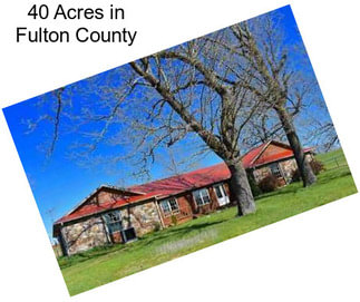 40 Acres in Fulton County