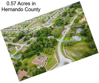 0.57 Acres in Hernando County