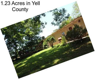 1.23 Acres in Yell County