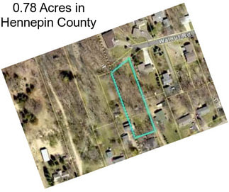 0.78 Acres in Hennepin County