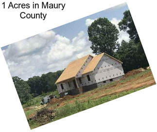 1 Acres in Maury County