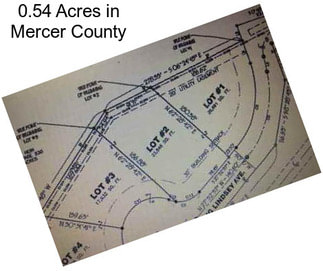 0.54 Acres in Mercer County