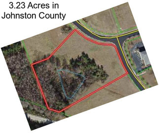 3.23 Acres in Johnston County