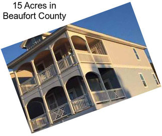 15 Acres in Beaufort County