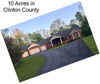 10 Acres in Clinton County