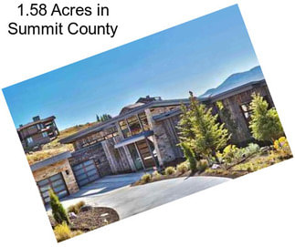 1.58 Acres in Summit County