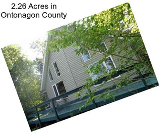 2.26 Acres in Ontonagon County
