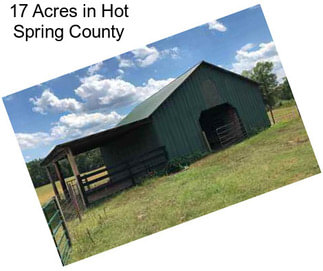 17 Acres in Hot Spring County