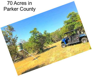 70 Acres in Parker County