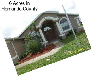 6 Acres in Hernando County