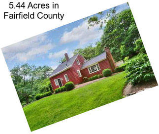 5.44 Acres in Fairfield County