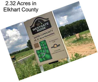 2.32 Acres in Elkhart County