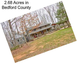 2.68 Acres in Bedford County