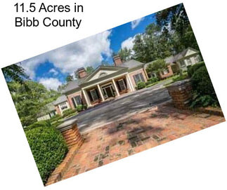 11.5 Acres in Bibb County