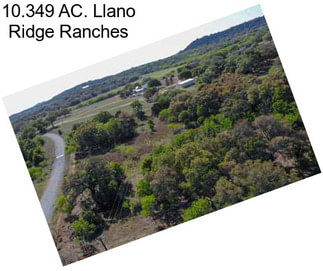 10.349 AC. Llano Ridge Ranches