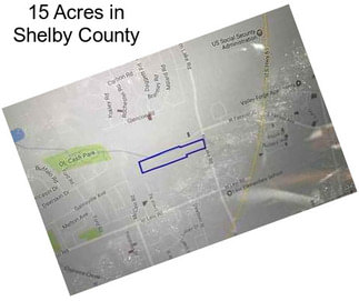 15 Acres in Shelby County