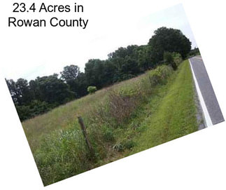 23.4 Acres in Rowan County