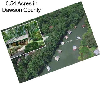 0.54 Acres in Dawson County