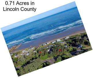 0.71 Acres in Lincoln County