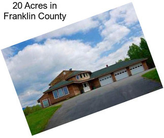20 Acres in Franklin County