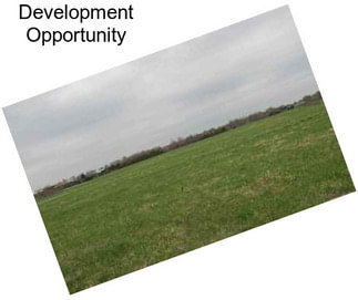 Development Opportunity