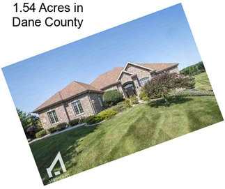 1.54 Acres in Dane County