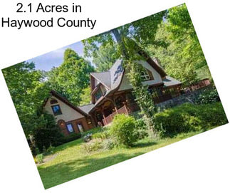 2.1 Acres in Haywood County