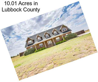 10.01 Acres in Lubbock County