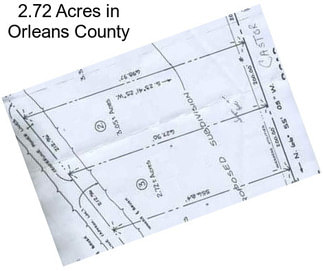 2.72 Acres in Orleans County