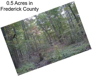 0.5 Acres in Frederick County