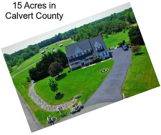 15 Acres in Calvert County