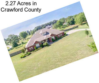 2.27 Acres in Crawford County