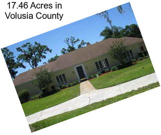 17.46 Acres in Volusia County