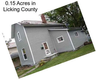 0.15 Acres in Licking County