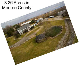 3.26 Acres in Monroe County