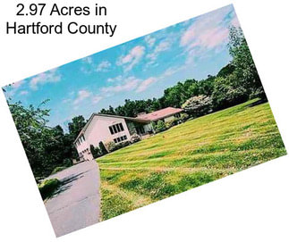 2.97 Acres in Hartford County