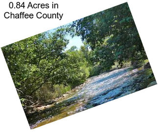 0.84 Acres in Chaffee County