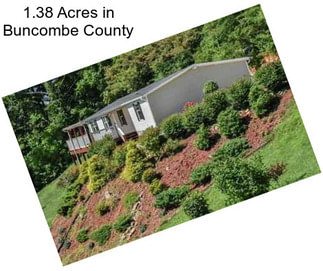 1.38 Acres in Buncombe County